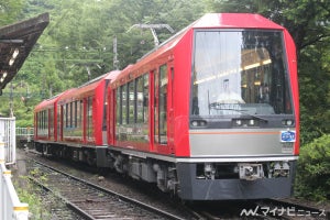 箱根登山鉄道3/12ダイヤ改正、小田原～強羅間で運転本数見直しなど