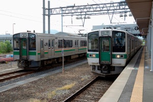JR東日本、福島～庭坂間で3/12から日中の普通列車を運転取りやめに