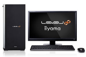 iiyama PC、第12世代Intel Coreシリーズ「Kなし」搭載デスクトップPC
