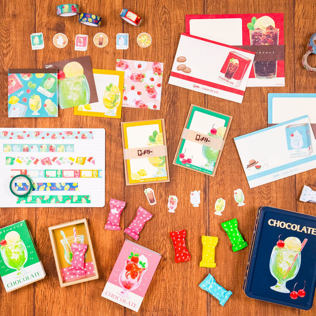 Mary'sとコラボレーションしたレトロ文房具