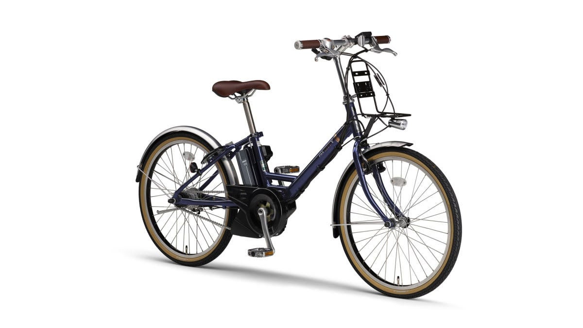 ヤマハ発動機、レトロ調デザインの24型電動アシスト自転車に新カラー 