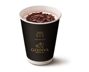 マクドナルド、濃厚でとろける「ゴディバ ホットチョコレート」を発売