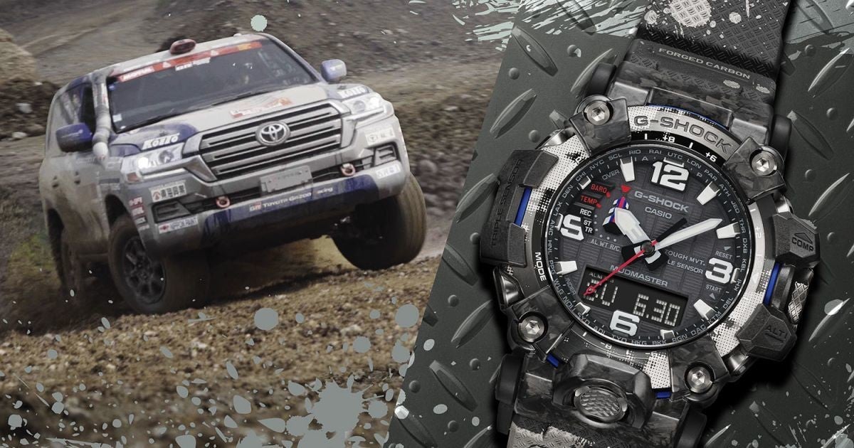 G-SHOCK×TEAM LAND CRUISER TOYOTA AUTO BODYコラボモデル | マイナビ