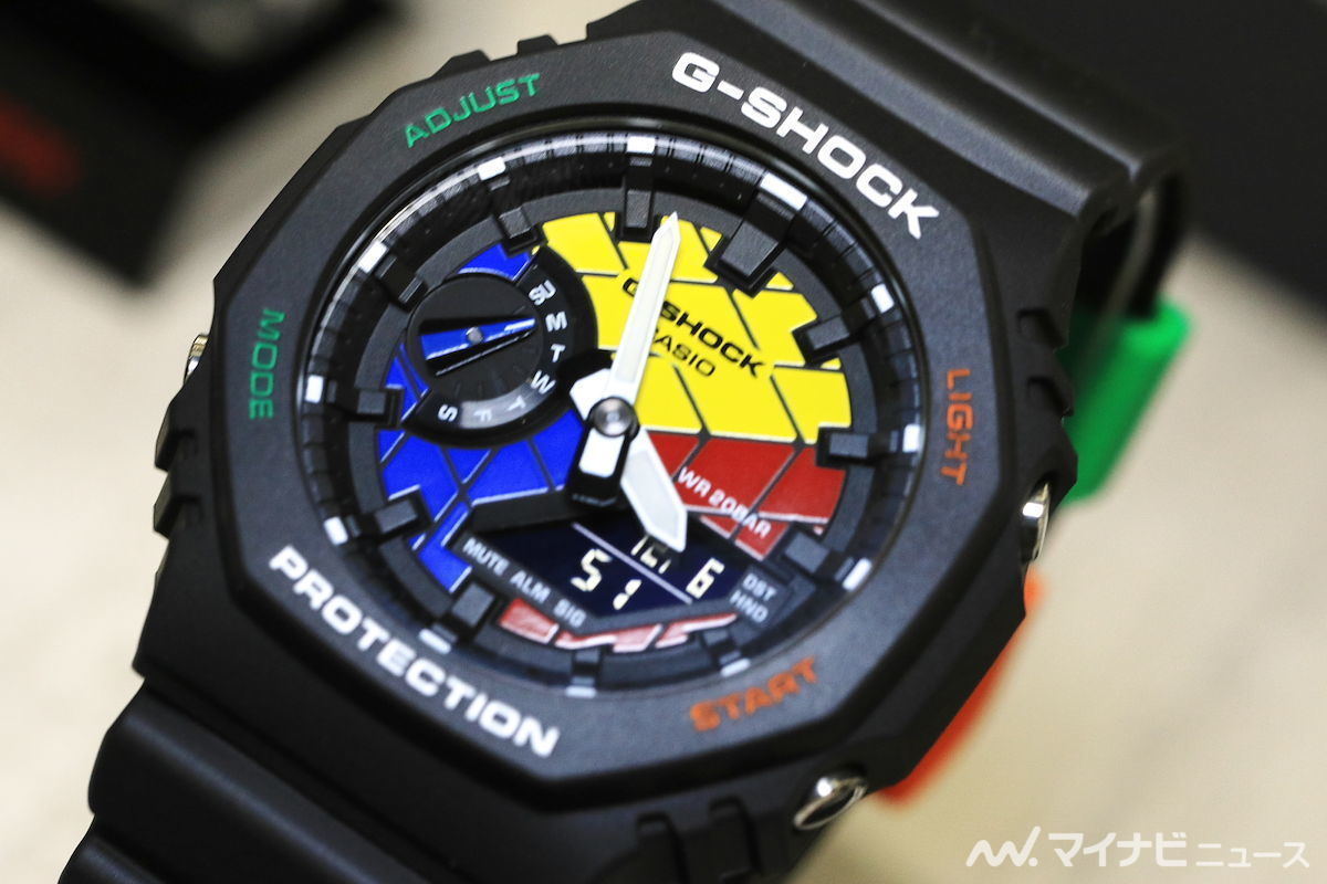 カシオ、G-SHOCK、ルービックキューブ、コラボレーション