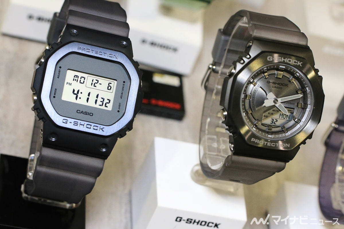 カシオ2022年2月発売のG-SHOCK新製品を実機写真で！ | マイナビニュース