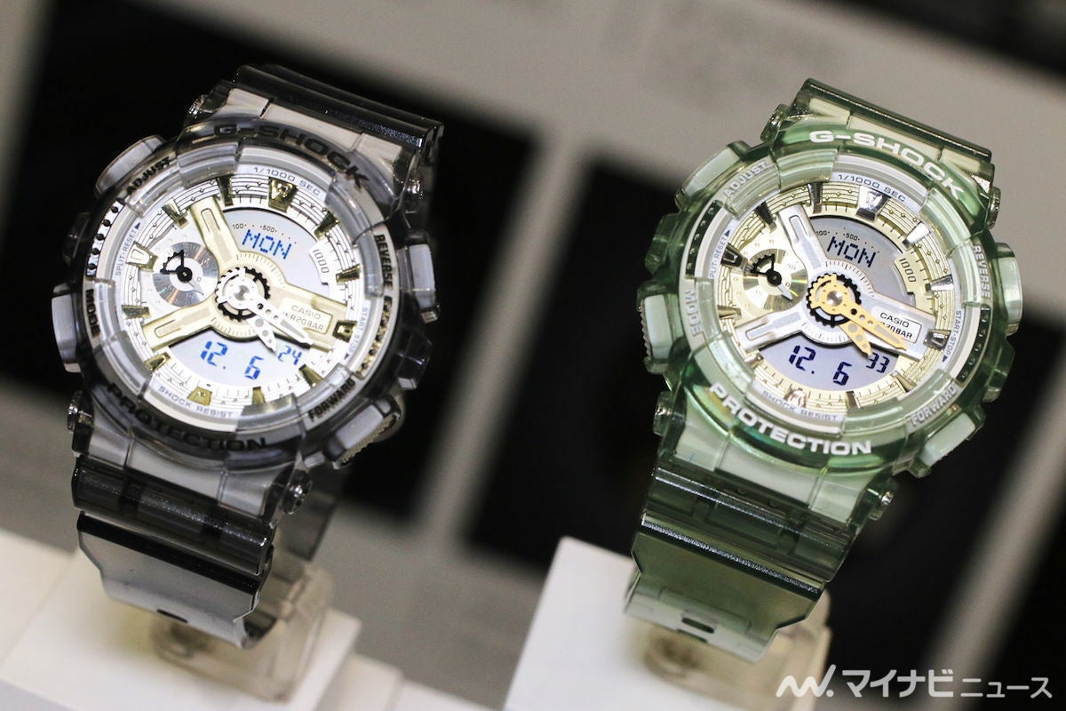 カシオ、G-SHOCK、GMA-S110、GMA-S120