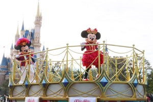 TDR「トータリー・ミニーマウス」お披露目!「ミニー・オー！ミニー」衣装でパレード
