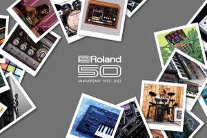 ローランド、創業50年を記念する特別Webサイト「Roland at 50」を公開