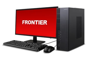FRONTIER、スリムケース採用の省スペースPC「CSシリーズ」を新発売