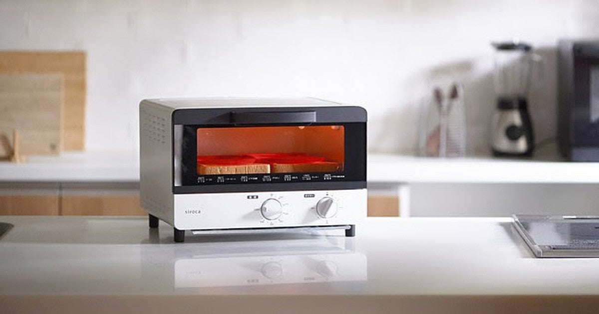 シロカ、時間と温度を設定して焼けるオーブントースター | マイナビ 