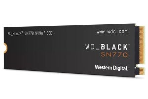 消費電力が小さくなって高速化したゲーム向けM.2 SSD「WD_BLACK SN770」