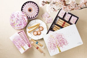 ヨックモック、桜の季節にぴったりな季節限定商品「ドゥーブル ショコラ オゥ サクラ」発売