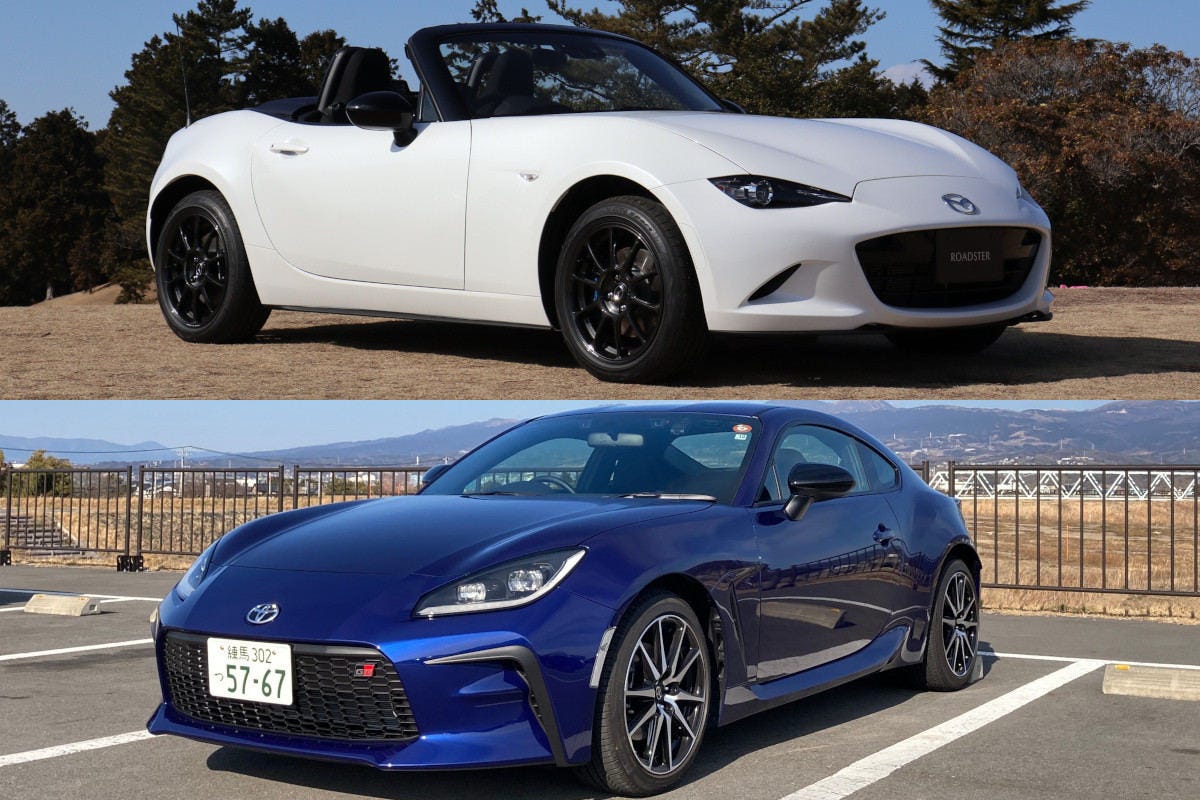 300万前後の国産スポーツカー対決 マツダ ロードスター とトヨタ Gr86 マイナビニュース