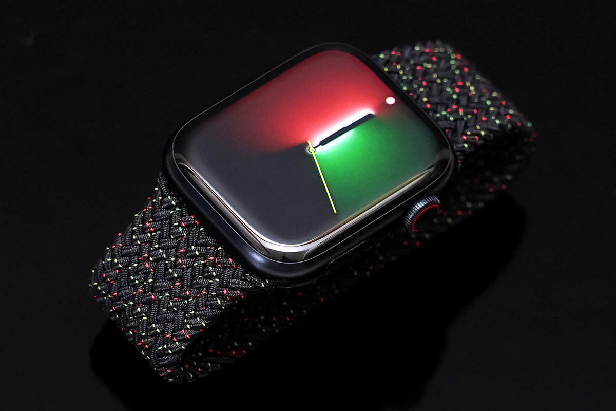 Apple Watch Black Unityブレイテッドソロループ　 純正