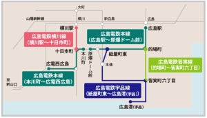 広島県の「住みここち沿線ランキング」1位は? - 2位「広島電鉄横川線(横川駅～十日市町)」