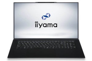 iiyama PC、第11世代Intel Core搭載の17.3型ノートPC