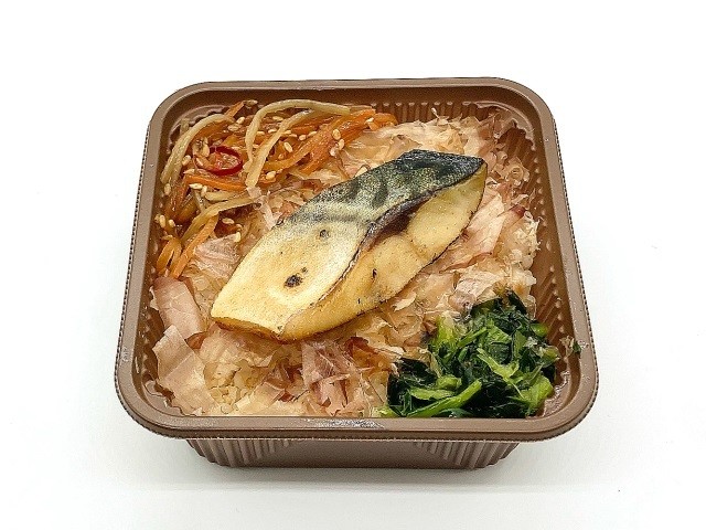 「一膳ごはん 直火焼さばとだしめし」(270円)