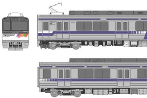 アルピコ交通20100形の外装デザイン、シンプル＆スタイリッシュに