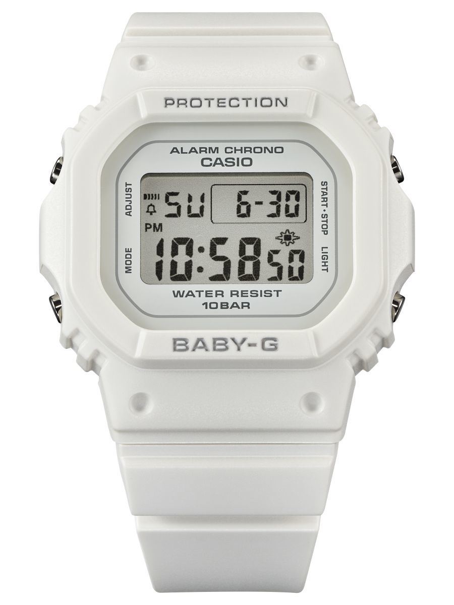 カシオ「BABY-G」、より小型薄型になったマット＆クリアのスクエア