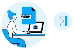 アドビ、Photoshopで「WebP」をネイティブサポート