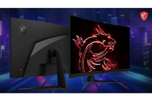 MSI、165Hz/1msの湾曲パネル27型ゲーミングモニター