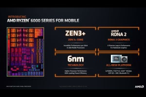 Zen 3+の改良点やGPUの詳細 - Ryzen 6000 Series Mobile Processor Deep Dive