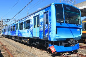 JR東日本、水素ハイブリッド電車「HYBARI」(FV-E991系)を報道公開