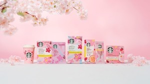 スタバ「サクラ ストロベリー ラテ」など自宅で楽しめる桜商品を発売