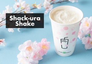 【春がやってくる～!】シェイクシャック、「桜シェイク」登場