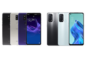 楽天モバイル、「AQUOS sense4 plus」「OPPO Reno5 A」のアップデート