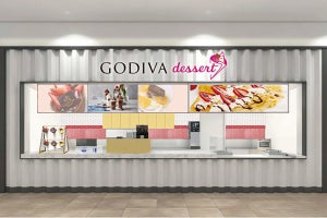 ゴディバからクレープが日本初登場、福岡に新業態店舗を出店