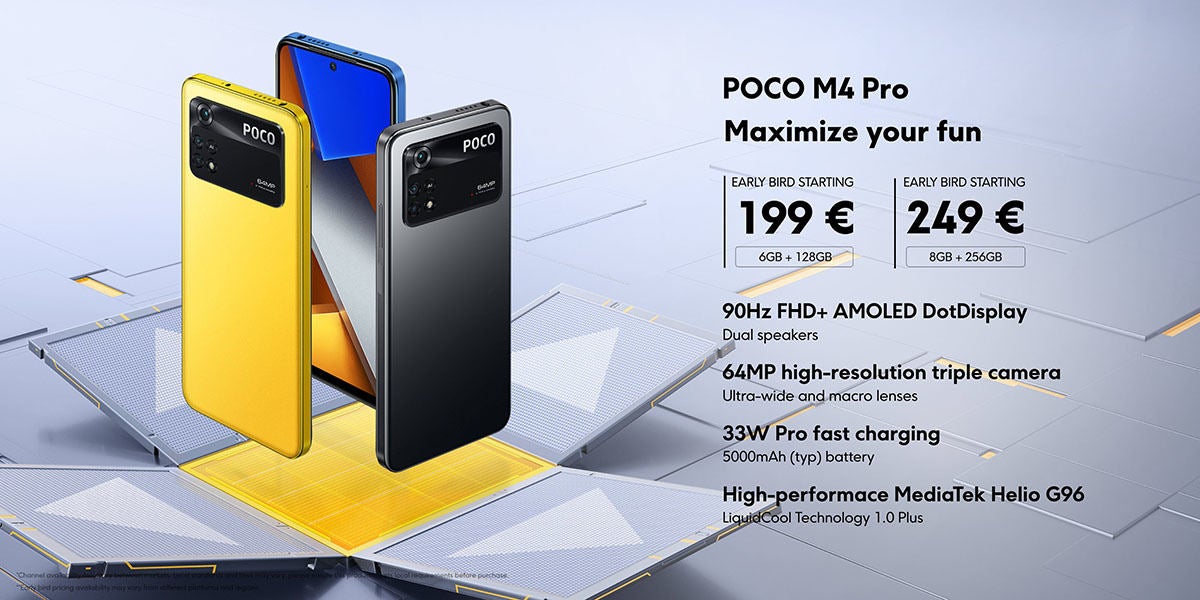 Poco、「POCO X4 Pro 5G」「POCO M4 Pro」を発表 | マイナビニュース