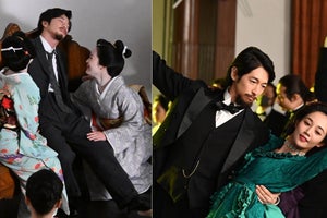 伊藤博文(田中圭)の芸者遊び、森有礼(ディーン・フジオカ)のダンス姿公開『津田梅子』