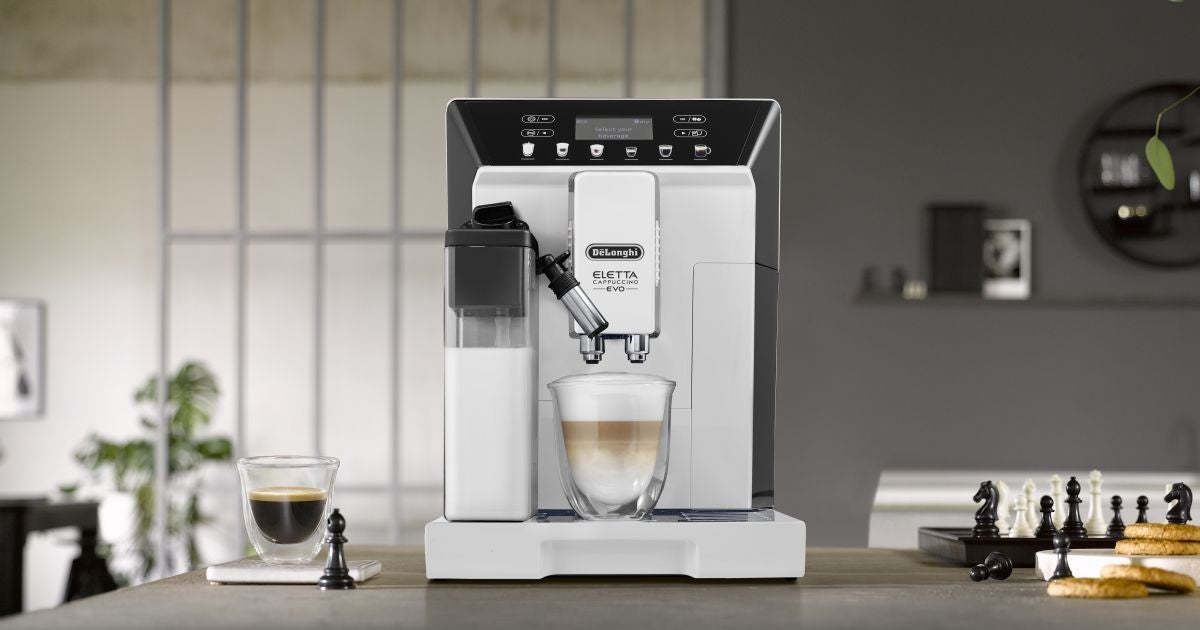 デロンギ、ホワイト基調のモダンな全自動コーヒーマシン「エレッタ」 | マイナビニュース