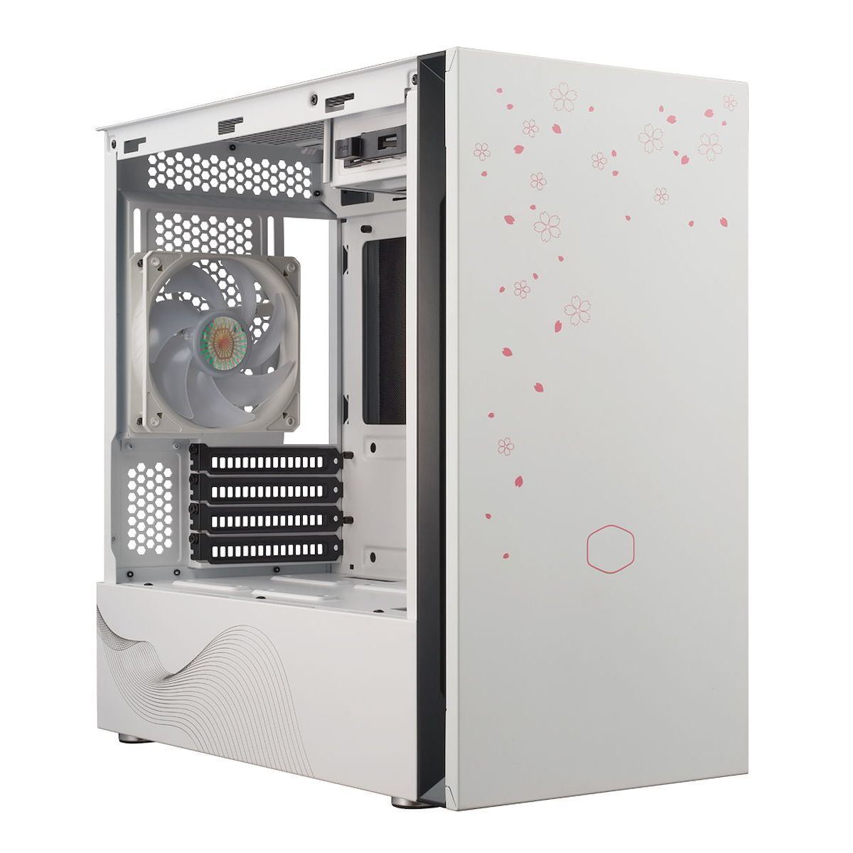 Cooler Master、春の桜デザイン限定マイクロATXケース | マイナビニュース