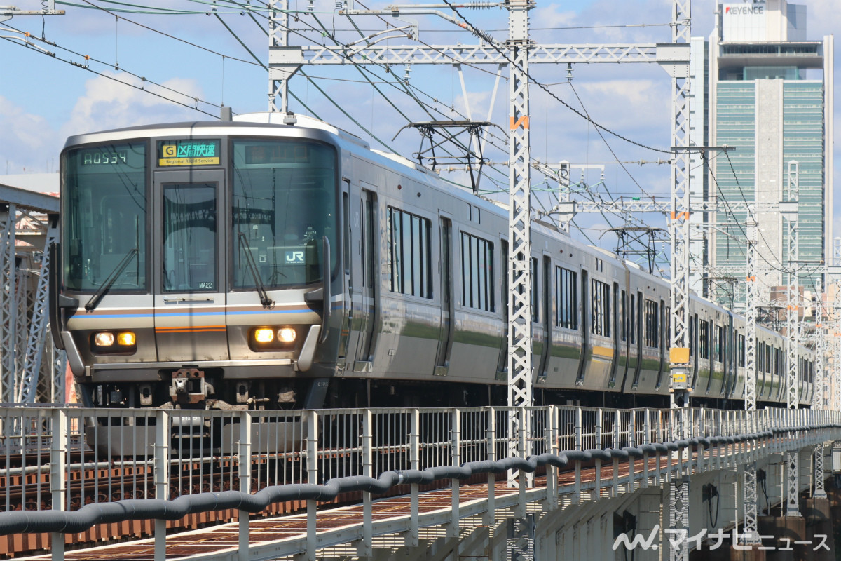 大阪→篠山口 快速
