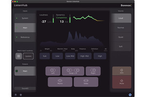 Sonnox、オーディオ用リファレンスツール「ListenHub」を発表