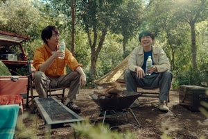 櫻井翔&相葉雅紀、リアルなキャンプ場セットに驚き「本当に来たみたい」
