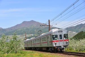 長野電鉄3500系N7編成の引退記念イベント列車、3/22から8日間運行