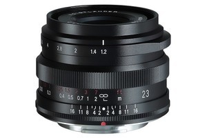 コシナ、フジXマウント向けの「NOKTON 23mm F1.2 Aspherical」 電子接点付き