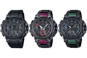 G-SHOCK「MT-G」、最薄モジュールを搭載した新機軸「MTG-B3000」3モデル