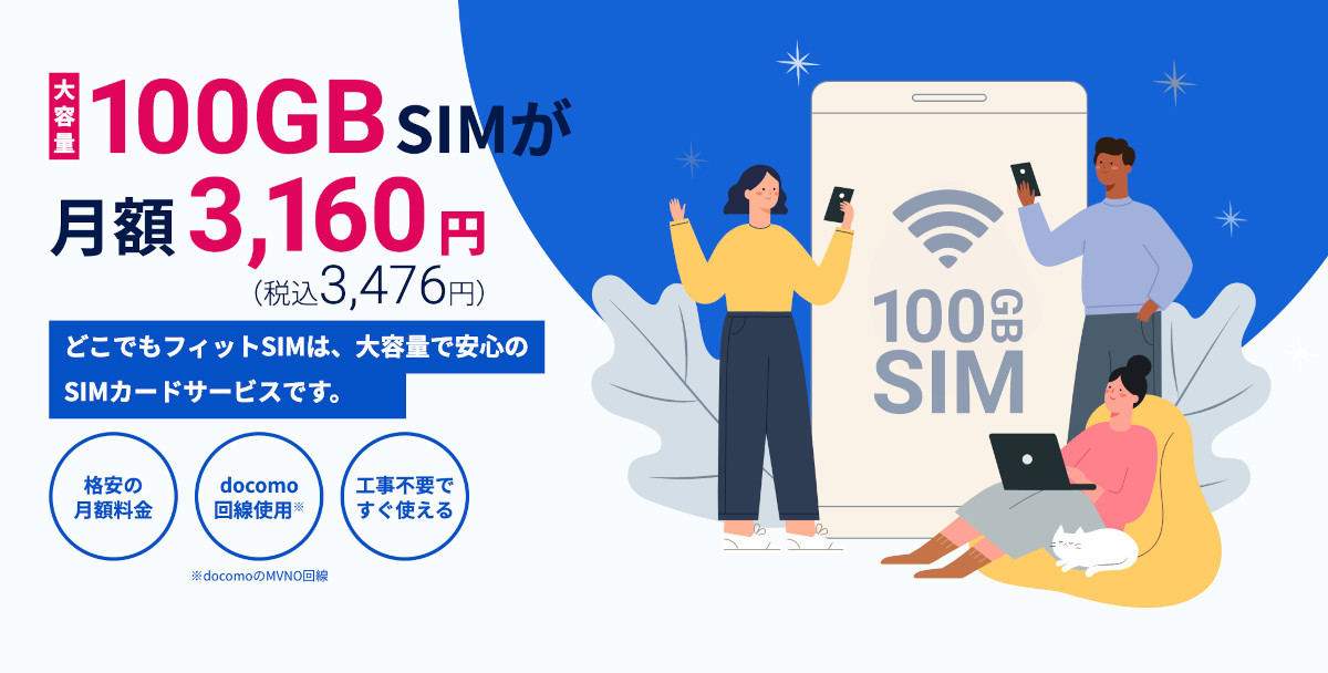 どこでもフィットSIM