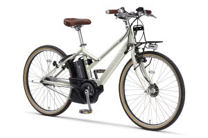 ヤマハ、道路状況に応じて自動制御する26型電動アシスト自転車