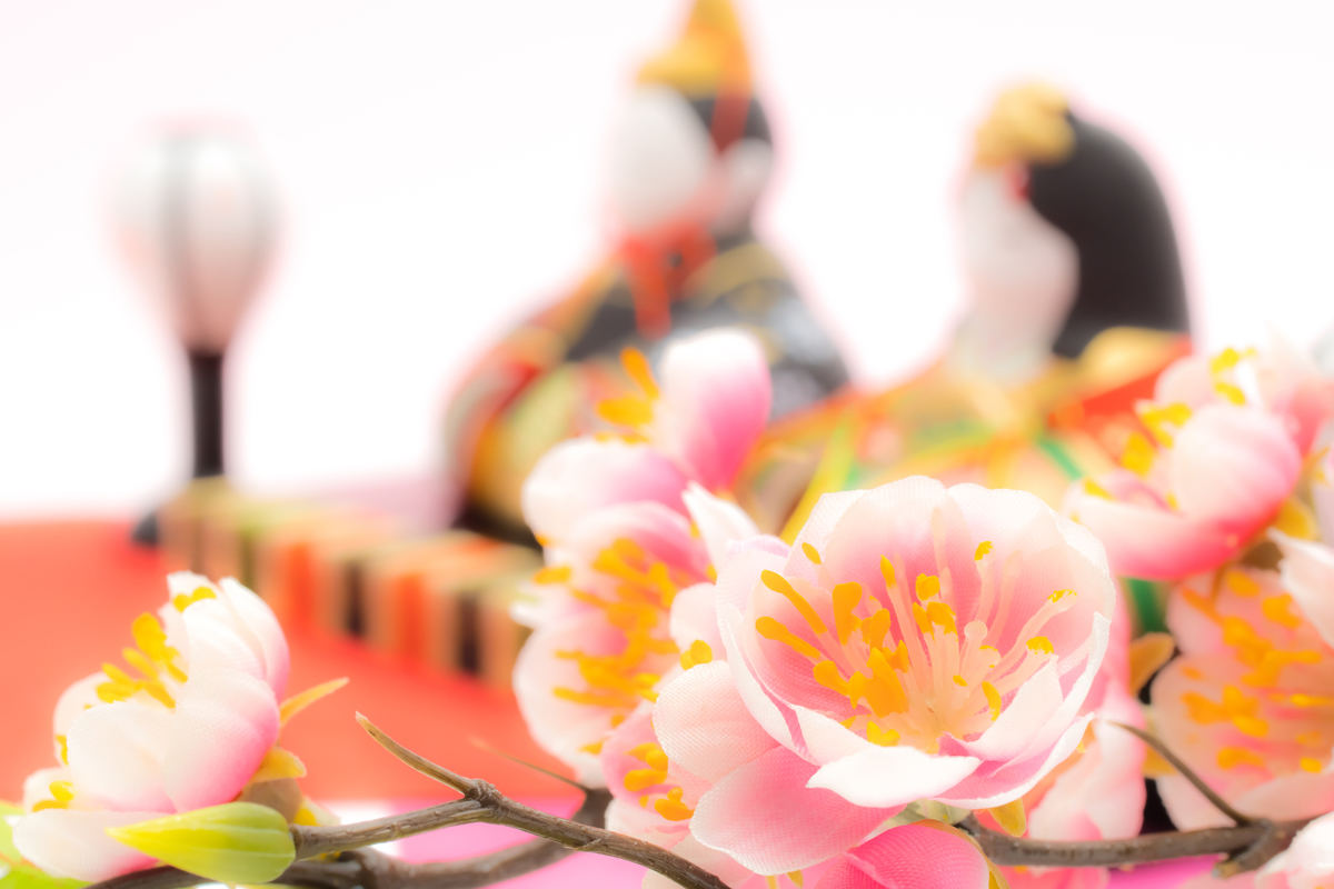 「桃の花」は、桃の節句としてひなまつりを連想させる花でもあります