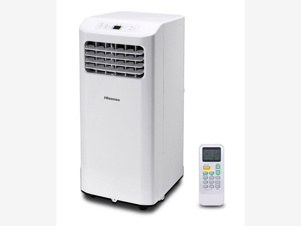 ハイセンス、窓を開けずに換気できる新型エアコン - スポットタイプも | マイナビニュース