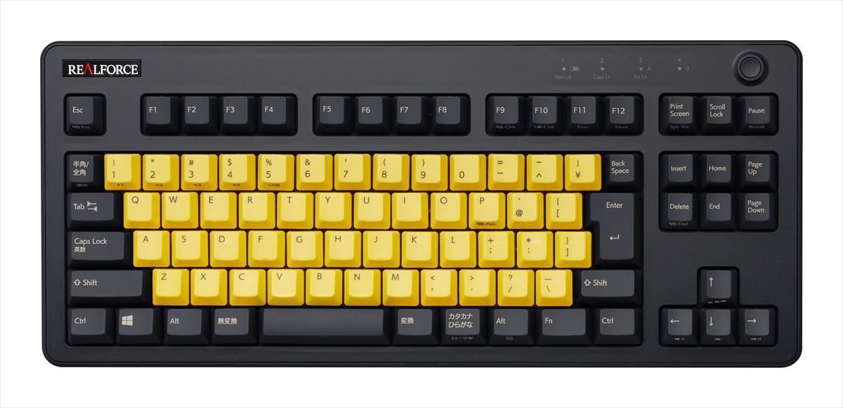 REALFORCE R2 黄色 キーキャップ バラ売り - PC/タブレット