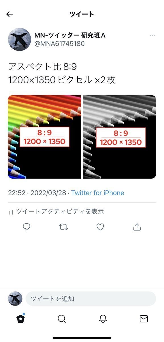 ツイッター投稿 一枚のカットソー ９歳 販売