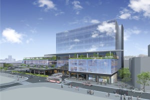 名鉄、東岡崎駅で再開発計画 - 南口2023年度・北口2029年度竣工へ