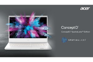 日本エイサー、裸眼での3D立体視に対応するノートPC「ConceptD 7」受注販売