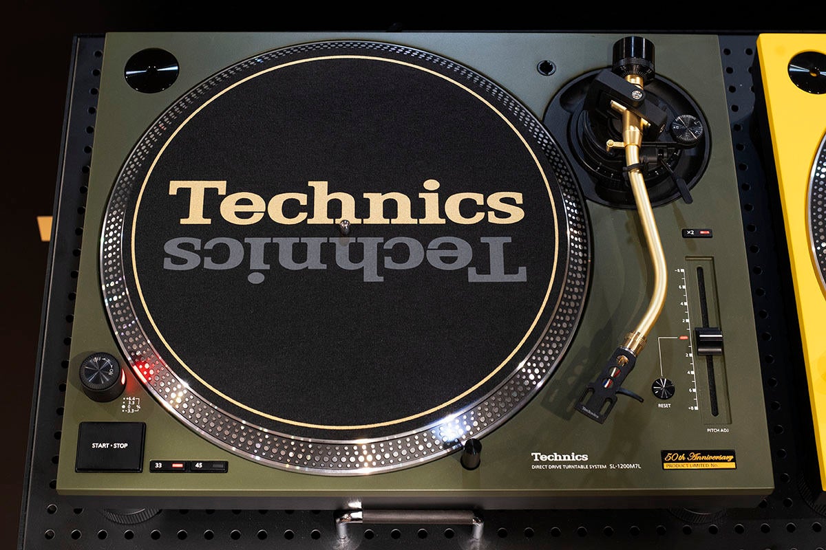 Technics ターンテーブル SL-1200M7L ブラック 50周年 テクニクス - 楽器、器材